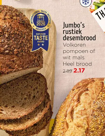 Aanbieding: Rustiek desembrood