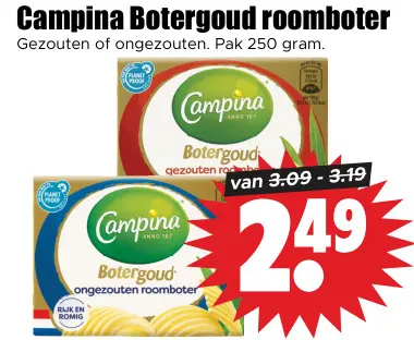 Aanbieding: Roomboter