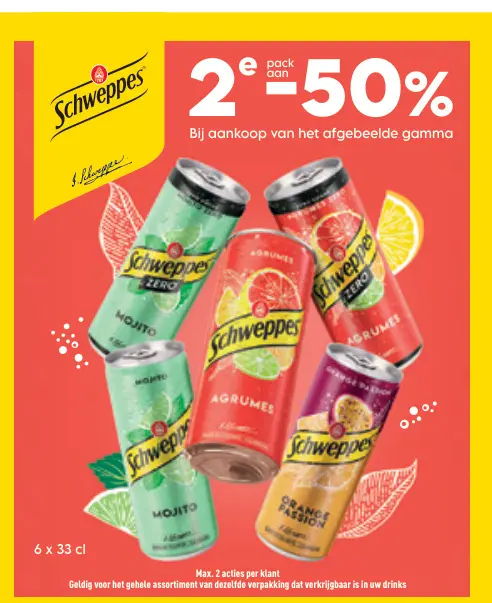 Promotie: Schweppes