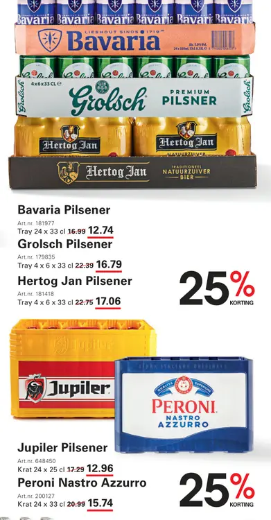 Aanbieding: Bavaria Pilsener