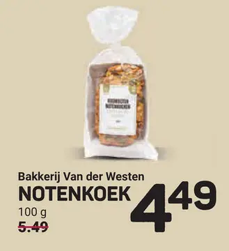 Aanbieding: Notenkoek