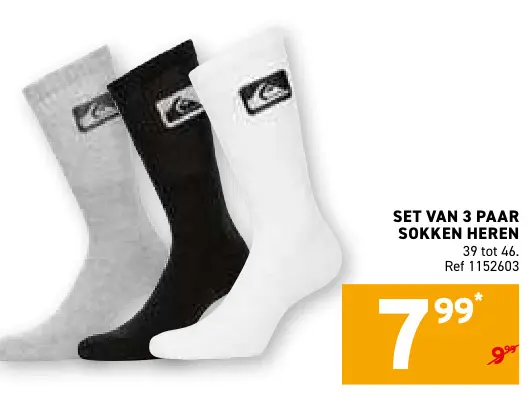 Promotie: Sokken heren