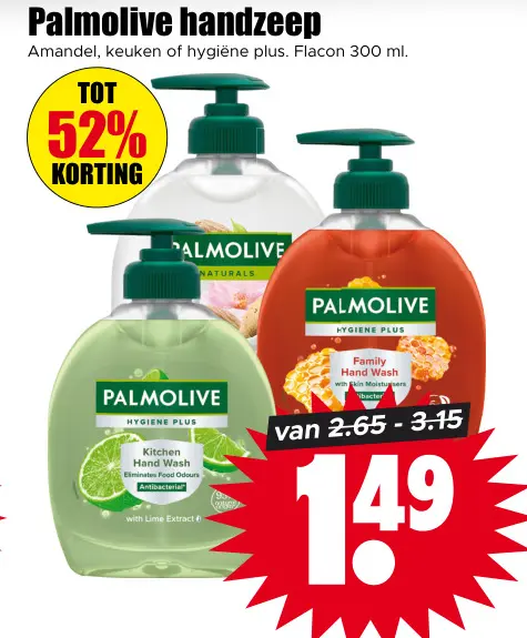 Aanbieding: Palmolive handzeep