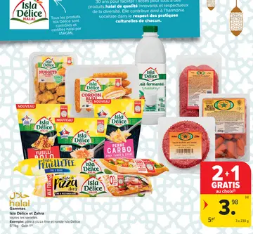 Offre: Isla Délice et Zahra