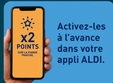 Offre: Points sur la viande fraîche