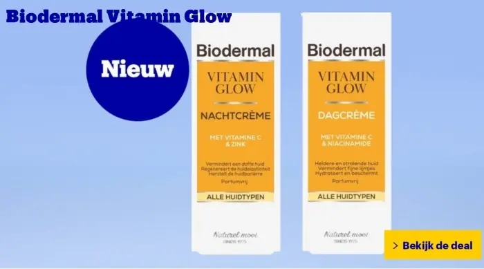 Aanbieding: Vitamin Glow Nachtcrème & Dagcrème