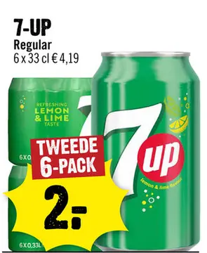 Aanbieding: 7-UP Regular