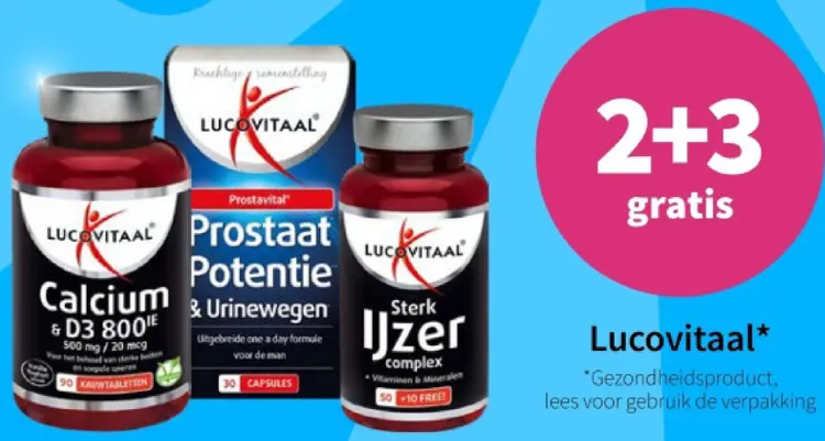 Promotie: Vitamines en supplementen