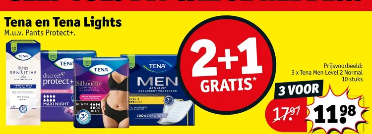 Promotie: Tena en Tena Lights