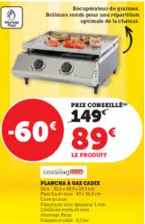 Aanbieding: PLANCHA A GAI CADIX