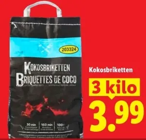 Aanbieding: Kokosbriketten