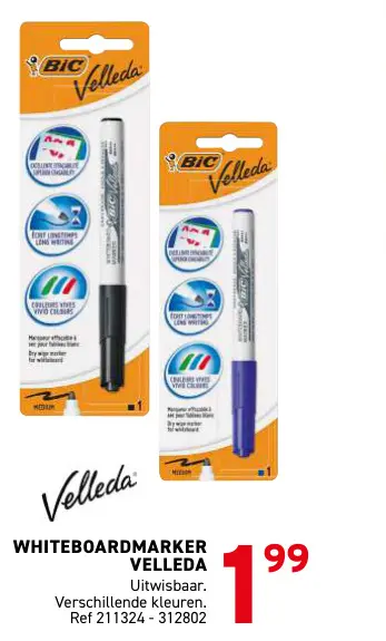 Promotie: Whiteboardmarker