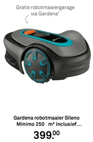 Aanbieding: Robotmaaier Sileno Minimo