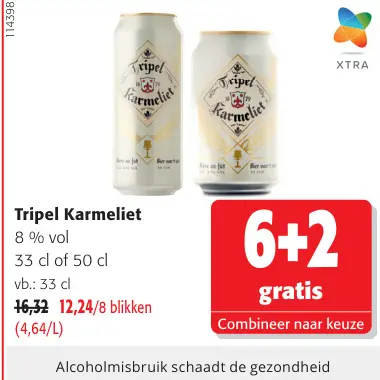 Promotie: Tripel Karmeliet