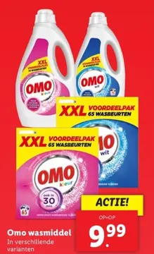 Aanbieding: Omo wasmiddel