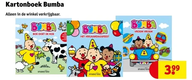 Aanbieding: Bumba Kartonboek
