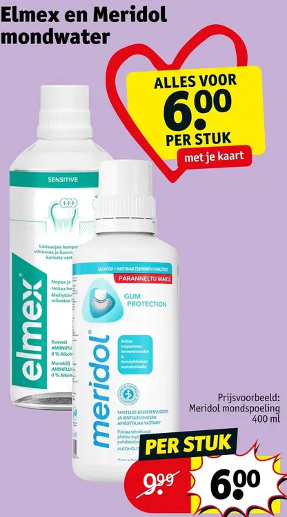 Promotie: Mondwater