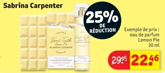 Offre: Sabrina Carpenter