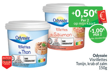 Aanbieding: Odyssée Visrillettes