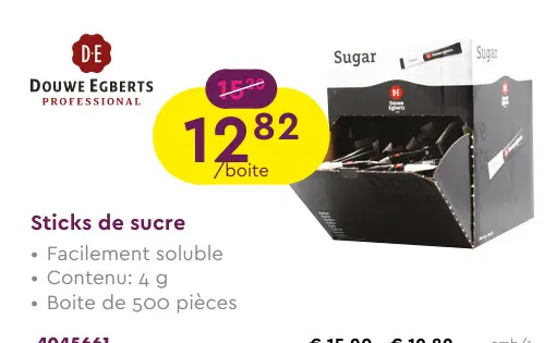 Offre: Sticks de sucre