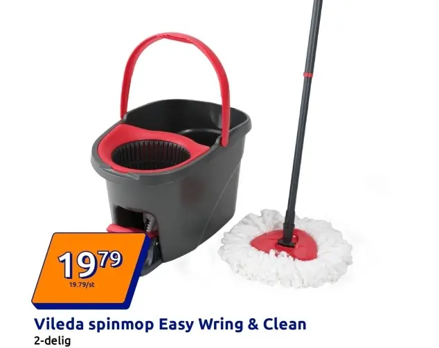 Aanbieding: spinmop Easy Wring & Clean