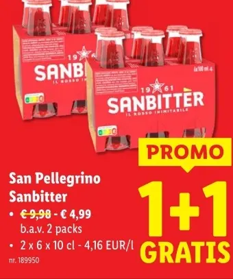 Promotie: San Pellegrino Sanbitter