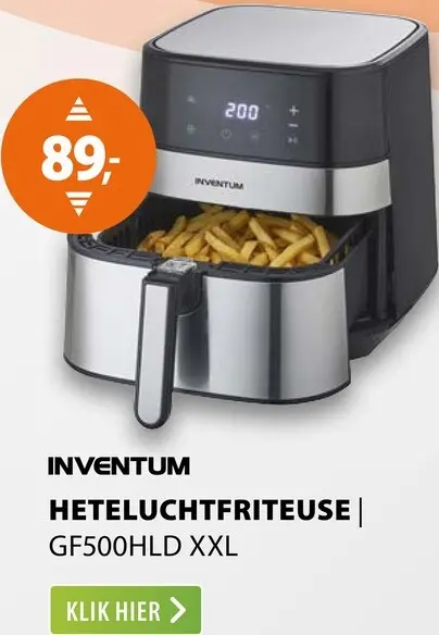 Aanbieding: Heteluchtfriteuse