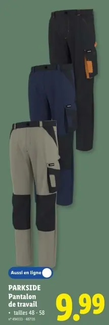 Offre: Pantalon de travail