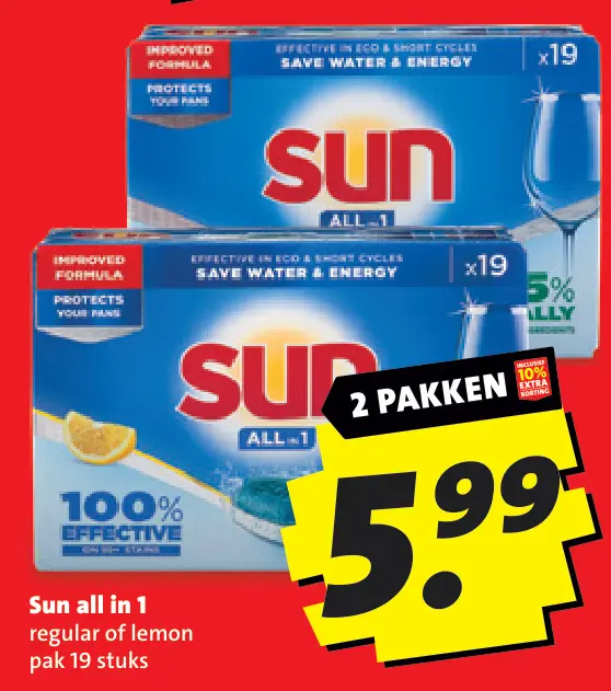 Aanbieding: Sun all in 1