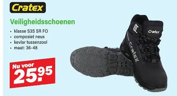 Promotie: Veiligheidsschoenen