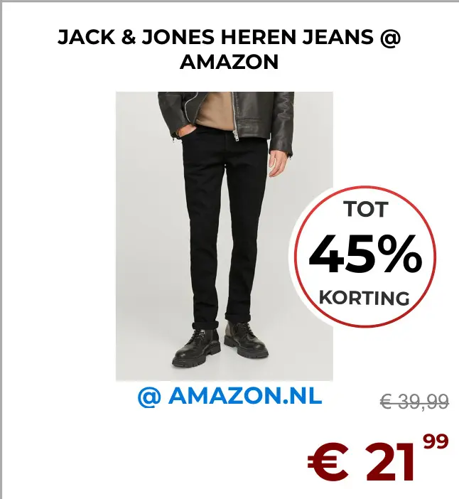 Aanbieding: Heren jeans