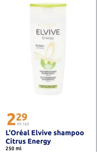 Promotie: Elvive shampoo Citrus Energy