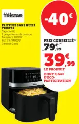 Offre: Friteuse sans huile