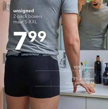 Aanbieding: 2-pack boxers