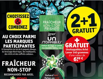 Offre: Unstoppables Ariel Lenor