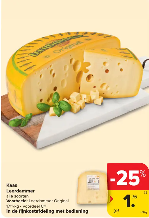 Promotie: Kaas Leerdammer