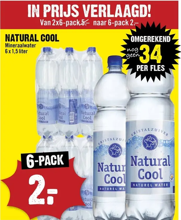 Aanbieding: Mineraalwater
