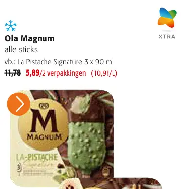Promotie: Magnum La Pistache