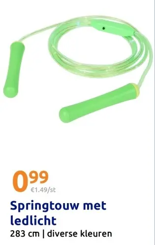 Aanbieding: Springtouw met ledlicht