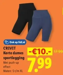 Aanbieding: Korte dames sportlegging