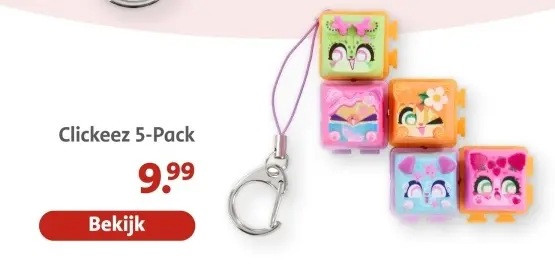 Aanbieding: Clickeez 5-pack