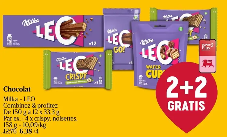 Offre: Chocolat Milka - LEO
