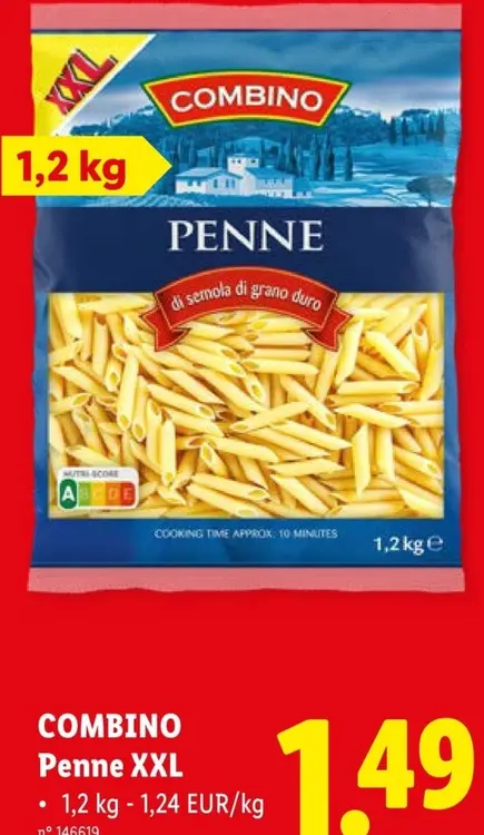 Offre: Penne XXL