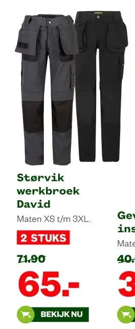 Aanbieding: werkbroek David