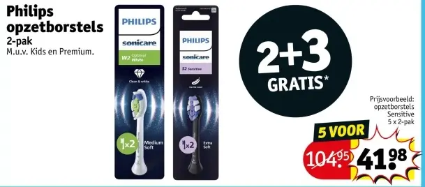 Aanbieding: Philips opzetborstels