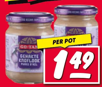 Aanbieding: Gehakte Knoflook Puree d'Ail