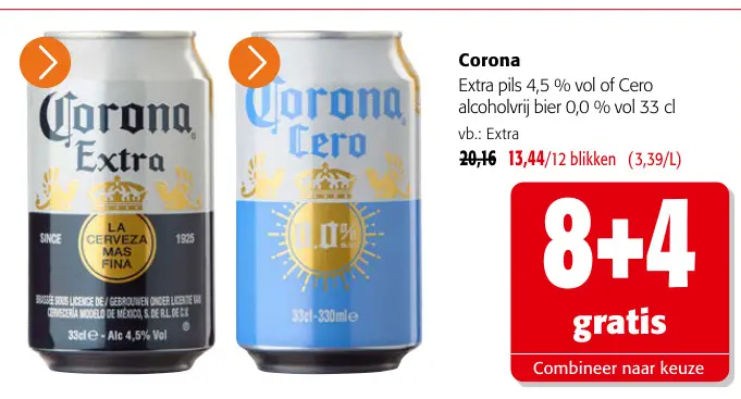 Promotie: Corona