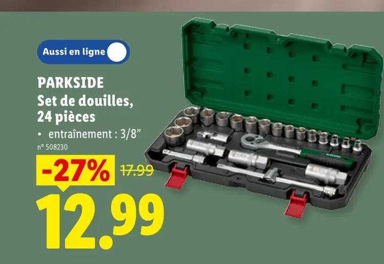 Offre: Set de douilles