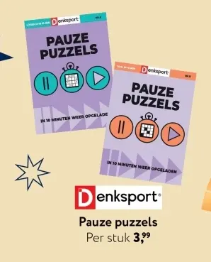 Aanbieding: Pauze puzzels