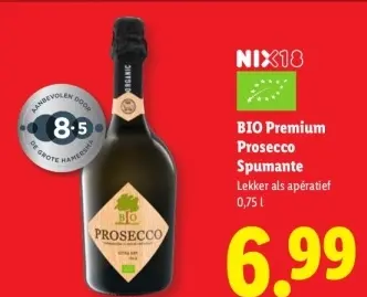 Aanbieding: BIO Premium Prosecco Spumante